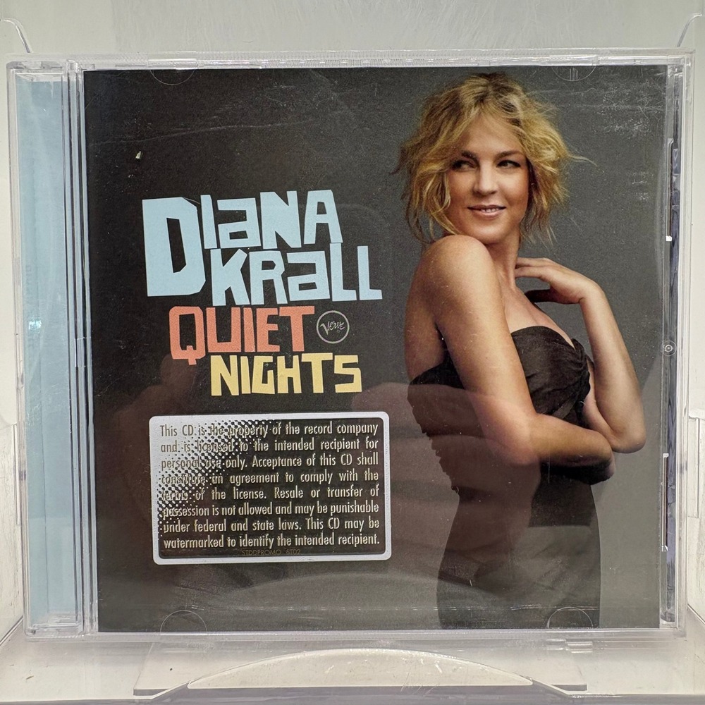 Diana Krall Quiet Nights‎ CD 2009 Verve Records B0012433-02 Promo Copy Jazz